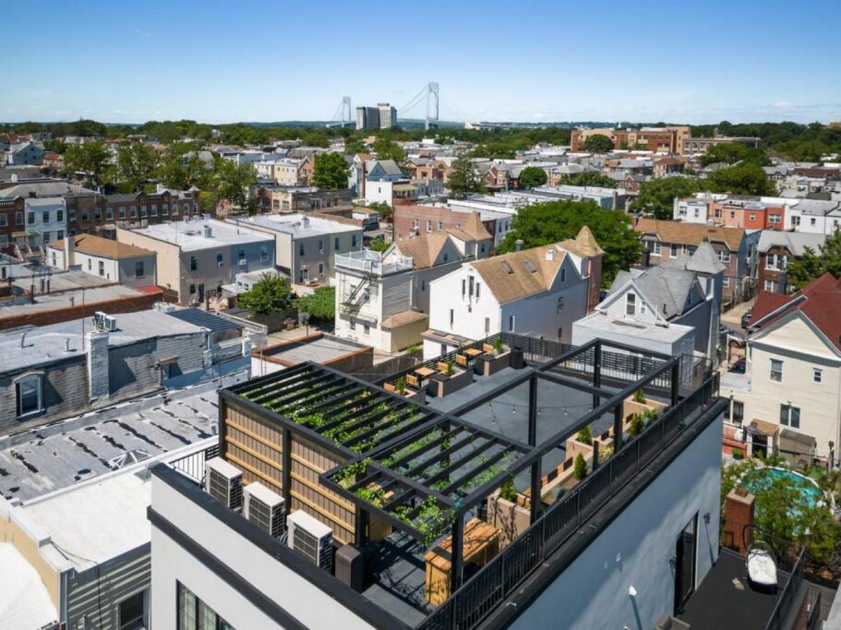 Nyc Skyline Views, Sauna & Rooftop - Romantic Escape At "Brooklyn Bay Lofts" New York Exterior foto